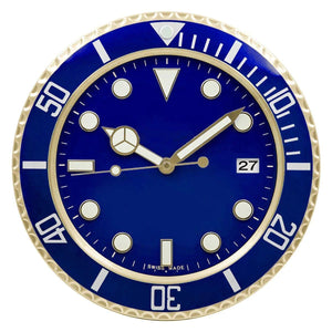 LOGO Submariner Blue dial Gold